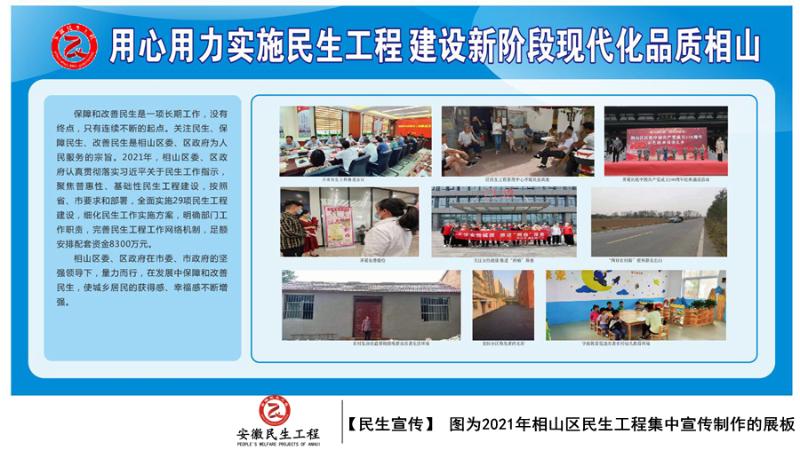 【相山区开展民生工程宣传图集】